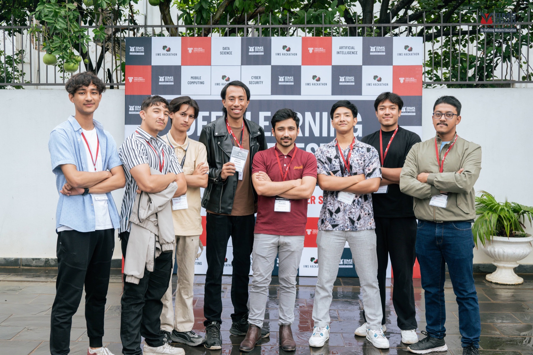 A mixed-cohort student team at the Deep Learning Codefest